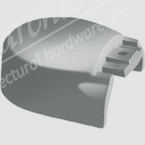 Exitex Cresfinex MK2/MK4 Grey (Ral 9023) Cap Endcap 100mm