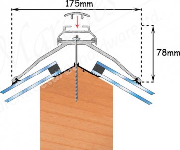 Exitex - Cresfinex Mk2 175mm Ridge 3m - Brown