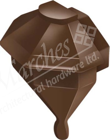Exitex Cresfinex MK4 Gable End Cap - Brown