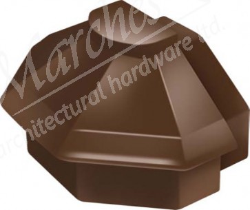 Exitex Cresfinex MK4 Radius End Cap - Brown