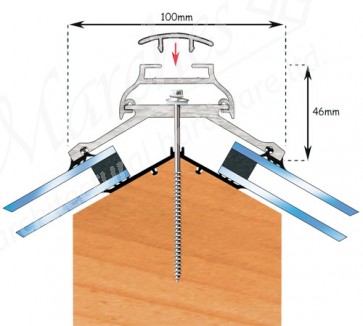 Exitex - Cresfinex Mk2 100mm Ridge 3m - White