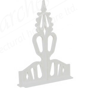 Regency Crest 6" PVC White