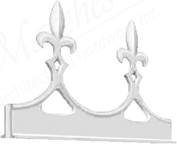 Exitex Fleur de Lys Crests - White 