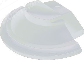 Exitex - Cresfinex Mk2 100mm Radius End Cap - White