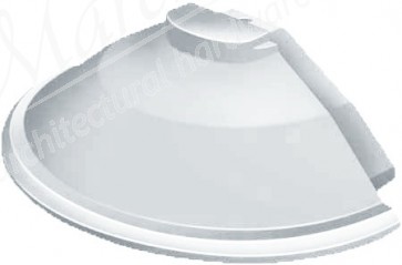 Exitex - Cresfinex Mk2 175mm Radius End Cap - White