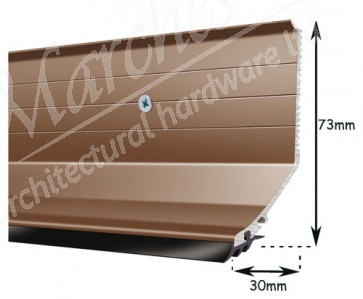 Exitex - Capex Lean to Flashing Profile 3m - Brown