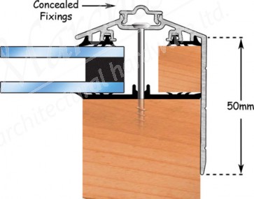 Exitex - Capex 50 with Gasket (Rag 45) Gable End Profile 3m - White