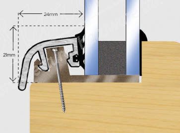 Posilok 24mm Window Trim 3m - Mill