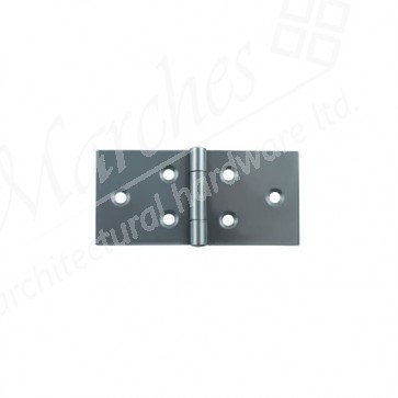 No 400 Cranked Backflap Hinge 38mm Self Colour (Pair)