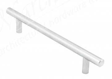 T-Bar Handle, 220mm (160mm cc) - Satin Nickel