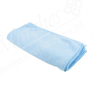 Blue Microfibre Cloth 380mm x 380mm (Pack of 10)
