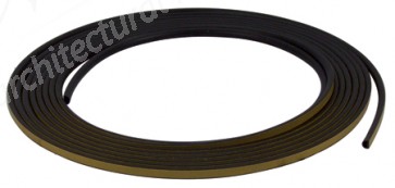 Rubber Profile Black 5.0m