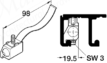 Track Stopper For Upper Track