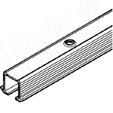 EKU Clipo 16SH Mixfront top track, screw fixing