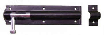 6" Black Straight Bolt