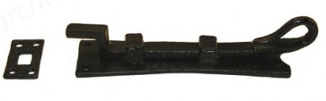 Kirkpatrick - 6" Cranked Monkeytail Bolt (1156) - Antique Black