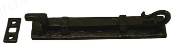 Kirkpatrick - 6" Cranked Narrow Monkeytail Bolt 830 Antique Black