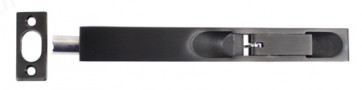 6" Flush Bolt - Stainless Steel PVD Coated Black