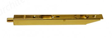 6” Box Type Flush Bolt - Brass Plated