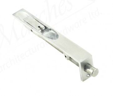 250mm Lever Action Flush Bolt - Satin Chrome