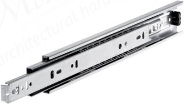 Accuride 3832 front disconnect drawer runners, full extension, white finish