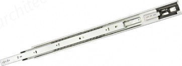 Accuride 3832-TR ball bearing touch release drawer runners, bright finish