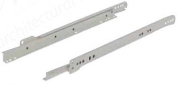 600mm Drawer Runners 25kg Bottom Fix Brown (Pair)