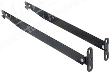 Front panel supports