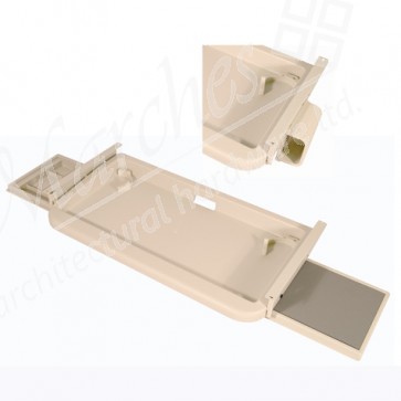 Keyboard and mouse trays