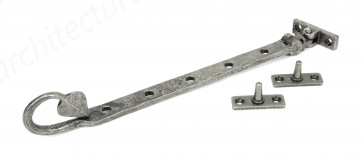 12" Shropshire Window Stay - Pewter
