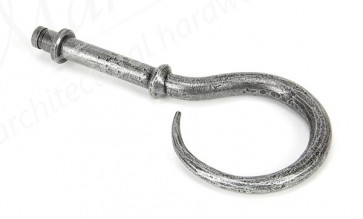 Hook Curtain Finial (Pair) - Pewter