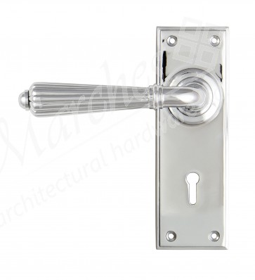 Hinton Lever Handles - Polished Chrome