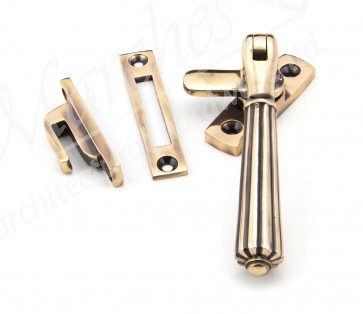 Hinton Locking Fastener - Polished Bronze