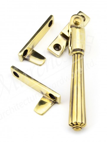 Hinton Night Vent Locking Fasteners - Aged Brass