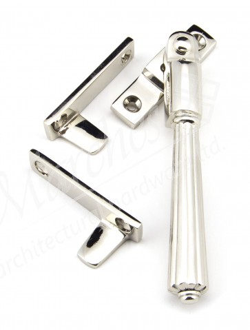 Hinton Night Vent Locking Fasteners - Polished Nickel