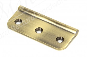 75mm Dummy Butt Hinge - Aged Brass