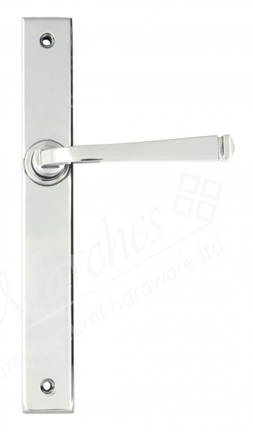 Avon Slimline Lever Latch Set - Polished Chrome