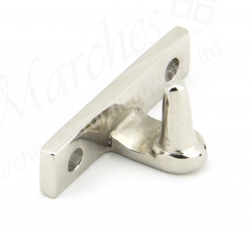 Cranked Casement Stay Pin - Polished Nickel