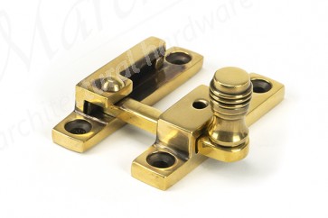 Narrow Prestbury Quadrant Fastener - Aged Brass 