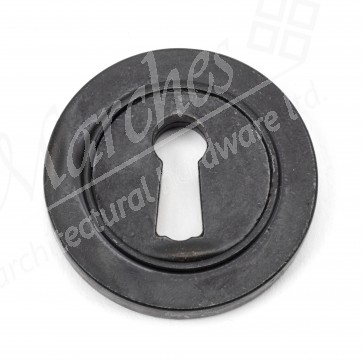 External Beeswax Round Escutcheon (Plain)