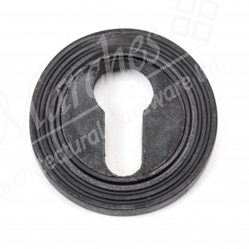 External Beeswax Round Euro Escutcheon (Beehive)