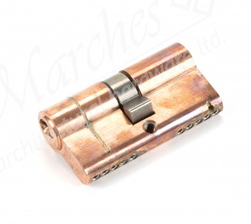 30/30 5pin Euro Cylinder - Polished Bronze