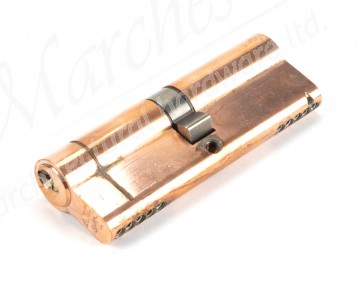 45/45 5pin Euro Cylinder - Polished Bronze