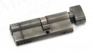 35T/45 5pin Euro Cylinder/Thumbturn - Pewter 