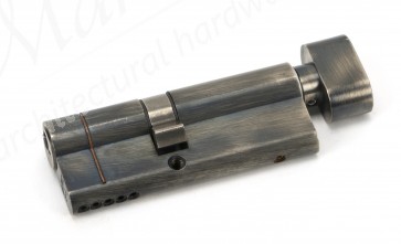 35/45T 5pin Euro Cylinder/Thumbturn - Pewter