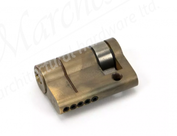 35/10 5pin Single Cylinder - Aged Brass