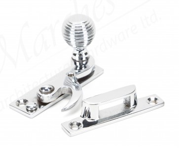 Polished Chrome Beehive Sash Hook Fastener