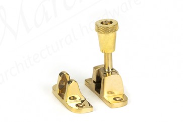 Brompton Brighton Fastener (Radiused) - Polished Brass