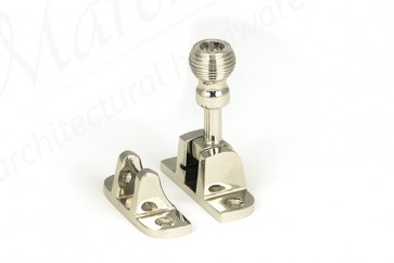 Beehive Brighton Fastener (Radiused) - Polished Nickel