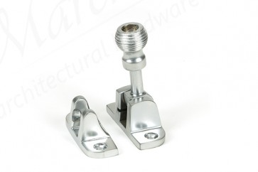 Beehive Brighton Fastener (Radiused) - Satin Chrome